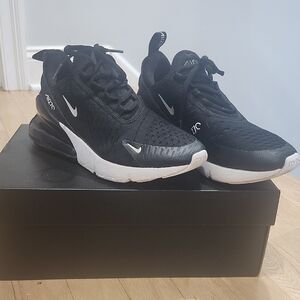 Nike Air Max 270 Black and White Sneakers
